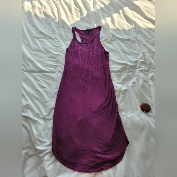 Racer back rib knit midi dress (size medium) - Picture 4 of 8